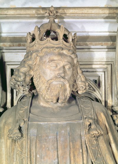 King David (detail) by Claus and Malouel, Jean Sluter